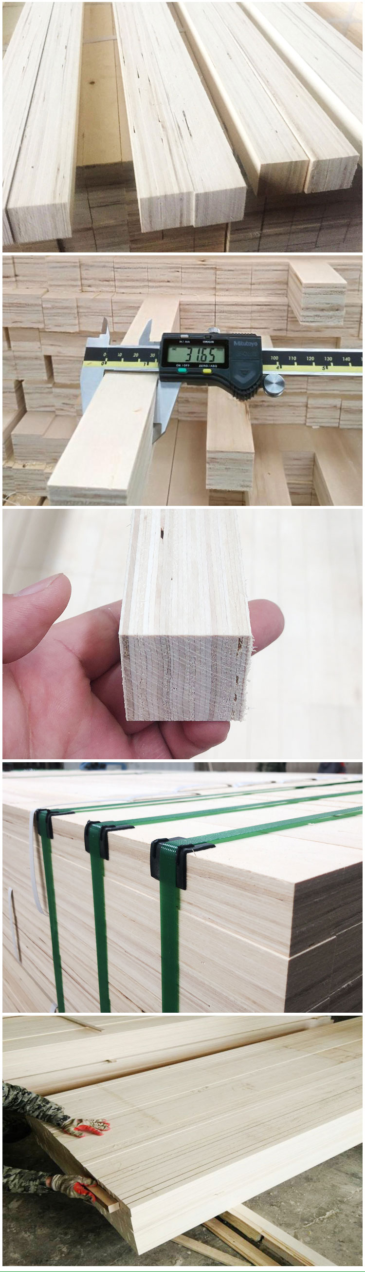 two time hot pressing LVL PLANK for furniture(图2)