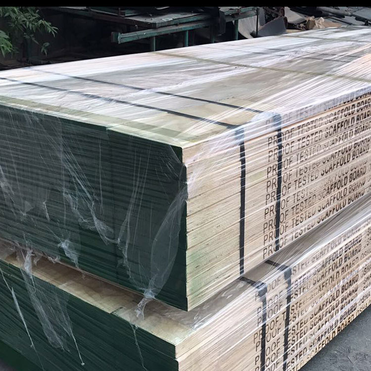 sanding surface pine LVL scaffolding plank (图2)