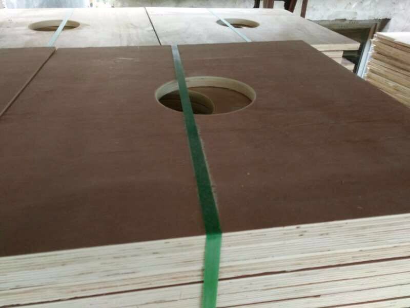 one time hot pressing commercial plywood(图1)